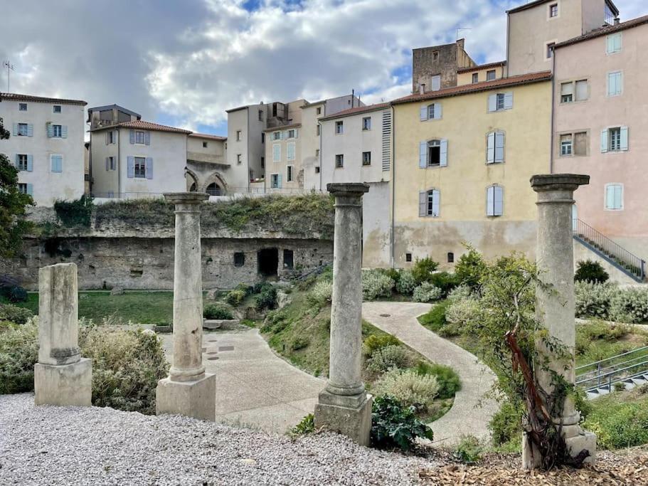 Le Moulin 3 - Appartement Tout Confort Centre Ville - Beziers - Wifi - Tv Connecte Exteriör bild